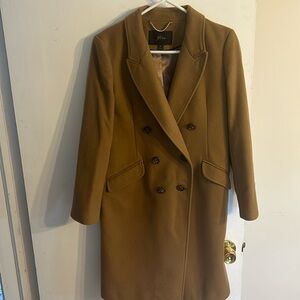 J Crew Double-breasted Top Coat